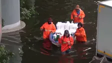“異例”タイ洪水で40人死亡 首都バンコクも大規模冠水 空港には大量の荷物が…職員不足で処理追いつかず 航空貨物は1週間受け入れ停止