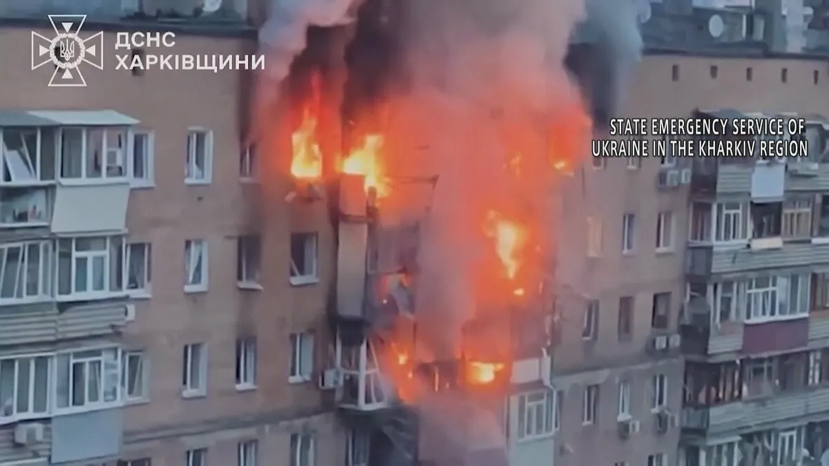 ウクライナ・ハルキウ　ロシア軍のドローン攻撃などで4人死亡