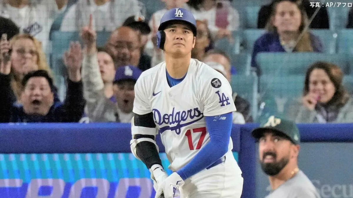 ド軍19得点で圧勝、大谷翔平14号＆15号で両リーグトップに！自身のボブルヘッド・デーでまたも“スター”ぶり発揮