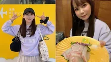 ライブ前乗り【 中川翔子 】徳島グルメ満喫　マチ☆アソビに出演決定〝いっぱい歌うよ頑張ります！〟