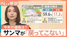 秋の味覚「サンマ」に異変？　不漁に“小型化”も…価格は去年の約2倍に【Nスタ解説】