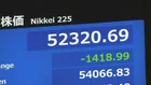 【速報】日経平均株価 一時1400円超の下落　“トランプ演説”きっかけにイラン戦闘の早期終結の期待感後退