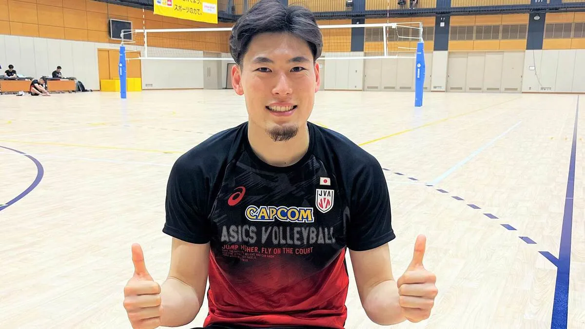 バレーボール男子日本代表　西本圭吾「エナジー全体を皆さんに届けたい」ファンにメッセージ【合宿5日目レポート】