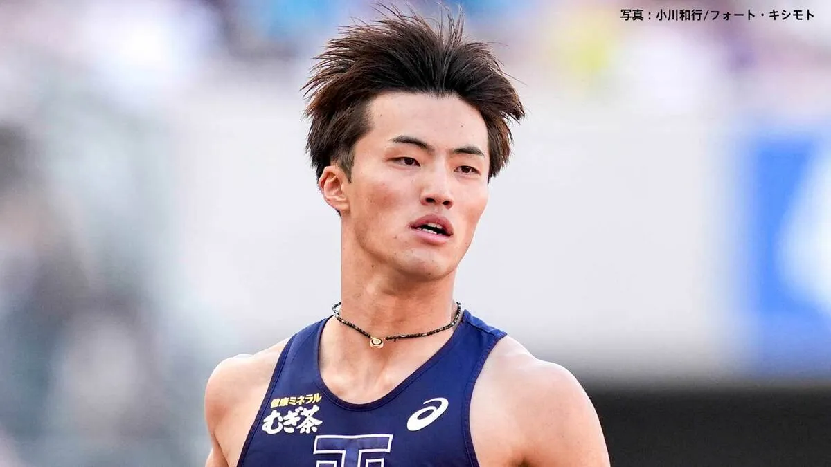 男子100m、東洋大・栁田大輝は予選10秒22の組トップで準決勝進出【関東インカレ】