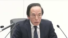 日銀が政策金利0.75％で据え置き　背景に中東情勢　今後の利上げ方針…植田総裁「得られた情報をもとに最大限判断」