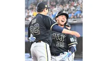 【オリックス】大阪桐蔭から5年目・池田が8回 プロ初アーチの決勝弾 九里の7回2安打・無失点の熱投に応える 九里9勝目 マチャドは35Sでパ単独トップ