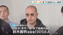 “組織情報漏えい”の男性を約6時間半監禁…暴行し重傷を負わせてネックレスなど奪ったか　住吉会「幸平一家」傘下組織の組長ら6人逮捕　警視庁