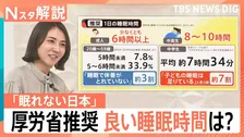 子どもの睡眠、親の7割が「足りている」と誤解？中高生の深刻な実態と診療科名に「睡眠障害」が？【Nスタ解説】