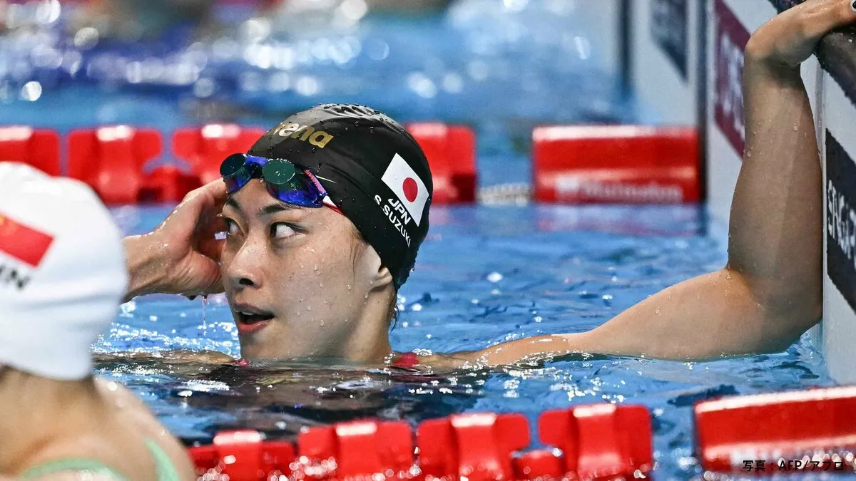 3種目出場の34歳・鈴木聡美、5度目の出場で初メダルへまずは100m平泳ぎで決勝進出　1分06秒12の全体6位【世界選手権】