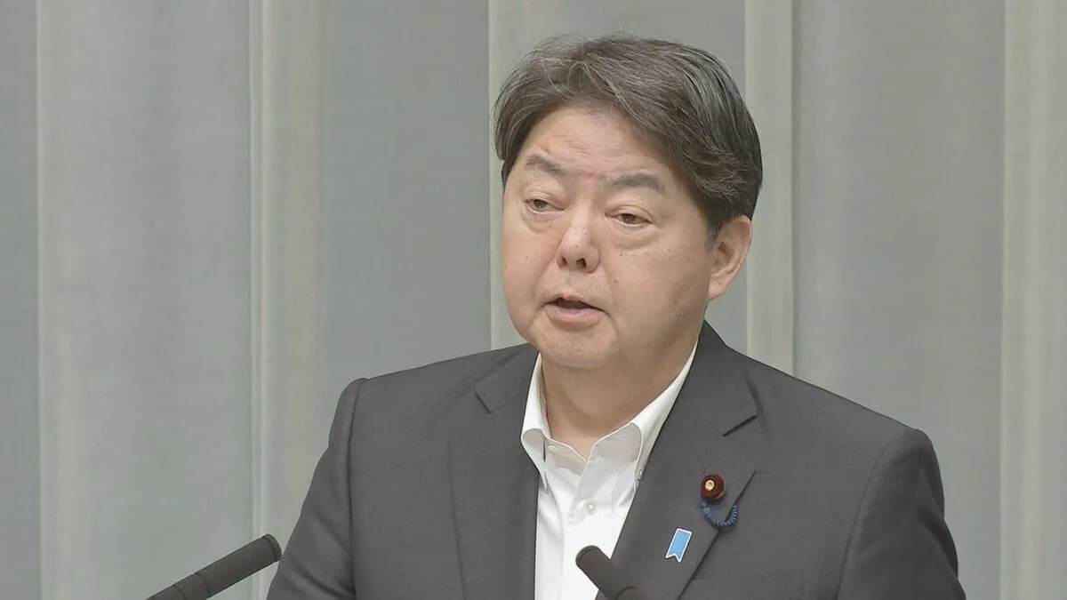【速報】野党提出“ガソリン減税”めぐり　林官房長官「流通・販売現場に混乱が生じるおそれ」　政府として反対の内閣意見