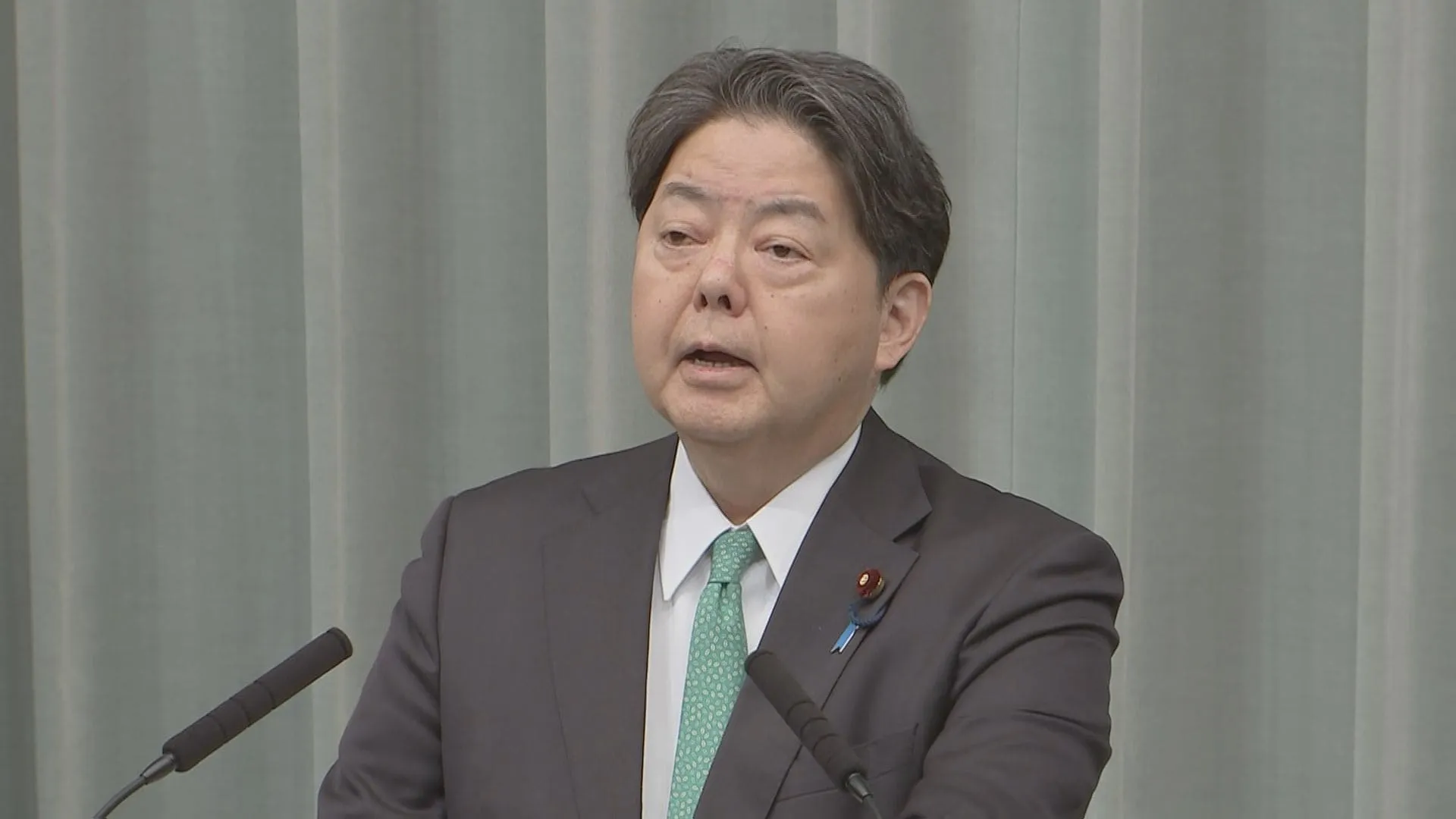 【速報】林官房長官「日本人の被害情報には接していない」　米ワシントンで航空機が墜落　軍用機が衝突