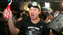 村上宗隆 2度目のジャンパンファイト「顔面が痛いです（笑）」無安打3三振には「ファーストで球を取っただけです（笑）」