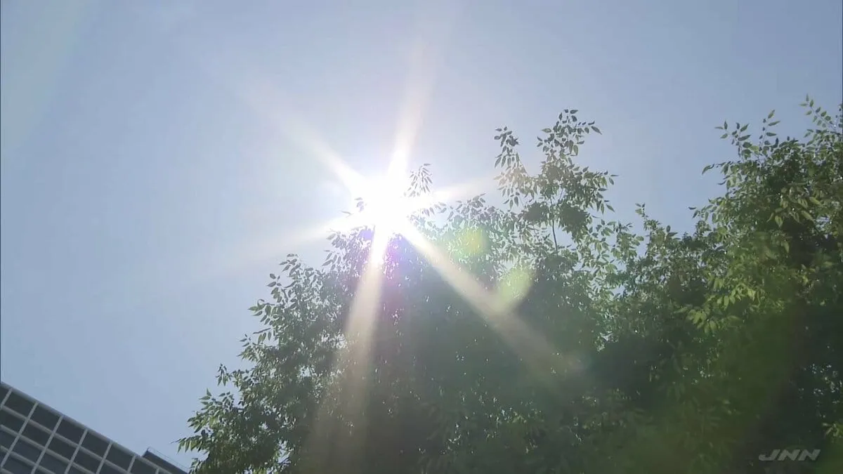気温上昇　名古屋、京都、高知、鹿児島などで「真夏日」予想　東京28℃で7月上旬並みの暑さに