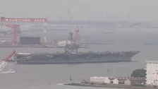 米空母「ジョージ・ワシントン」が中東に到着　アジア太平洋で空母が不在に　任務が長期化した艦との交代で