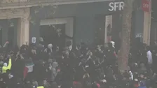 フランス「生活費高騰」への抗議デモで略奪行為 一部奪われた商品がネット上で転売 政府がネット通販業者と協議