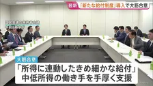「中低所得の働き手を支援する新給付制度」2029年度導入で大筋合意　超党派「国民会議」実務者会合　食料品消費税減税は議論継続