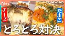 背徳感満載のとろとろ頂上対決！チーズVSたまご　あなたはどっち派？500人に徹底調査！【それスタ】