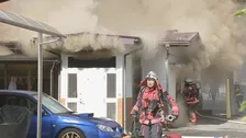宇都宮市今泉で平屋1棟が燃える 住人は外出中で無事