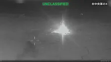 アメリカ中央軍　イランの防空システムなど80か所以上を攻撃