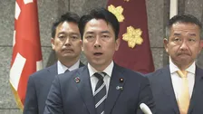 小泉大臣「断じて容認できない」　2回の北朝鮮のミサイル発射でコメント