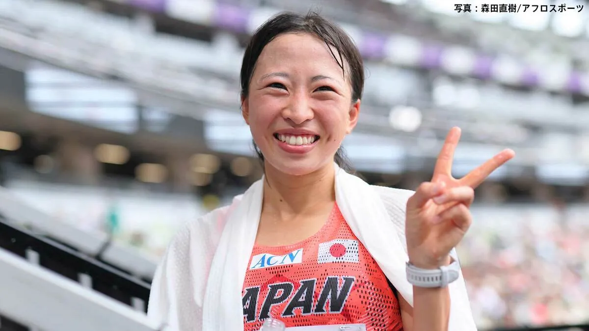 小林香菜「合宿中ずっと1人だった」と振り返り涙「ロス五輪に出場して、この辛いのは早く終わりにしたい（笑）」【東京世界陸上】