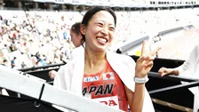 小林香菜「とてもあったかいレース、とても楽しいレースでした」初出場で日本人最高の5位【丸亀ハーフマラソン】