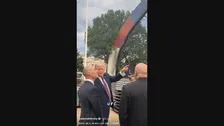 トランプ大統領　「永久に撤去しないかも」　ホワイトハウスで建設中の格闘技大会用設備