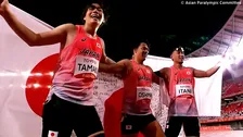 陸上日本代表が初日から8つのメダル獲得！男子200mは表彰台独占、女子走幅跳＆男子5000mでもワンツーフィニッシュ【アジアパラ】