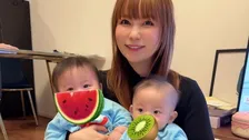 【 中川翔子 】双子が〝おっぱい争奪戦〟兄弟の表情に「純粋笑顔って最高！」　フォロワーに〝習い事させてますか？〟問いかける