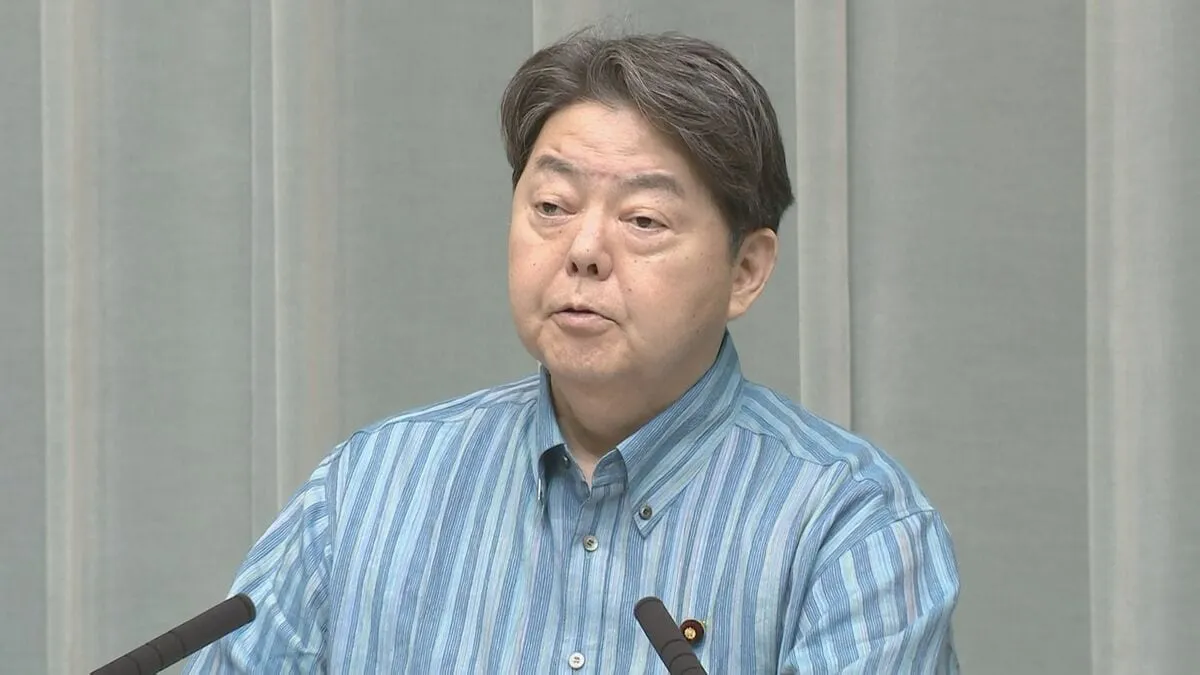 林官房長官、「先月23日に発生、25日に通報」中国・大連市で日本人男性2人殺害　被害者家族に対し「必要な支援を行っている」　