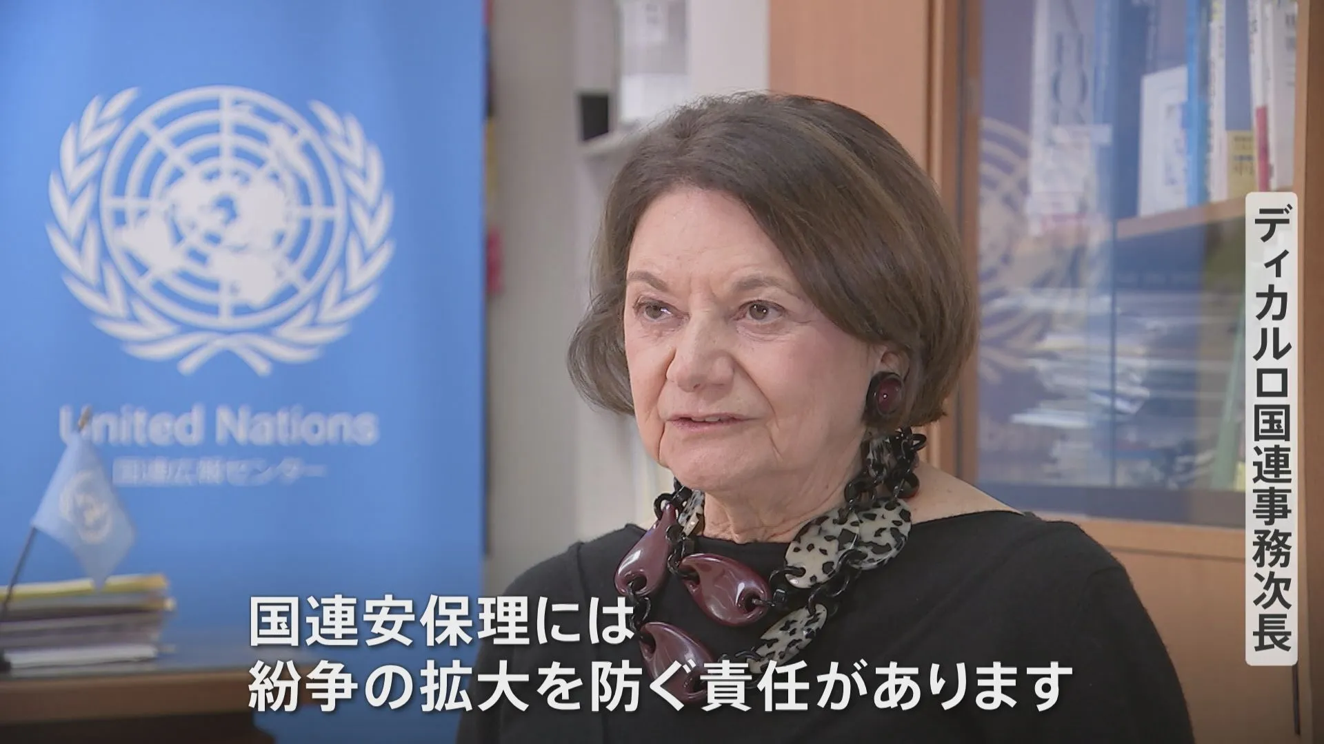 「安保理の改革が必要であることは明らか」なぜ国連は紛争を止められないのか　ディカルロ国連事務次長に単独インタビュー