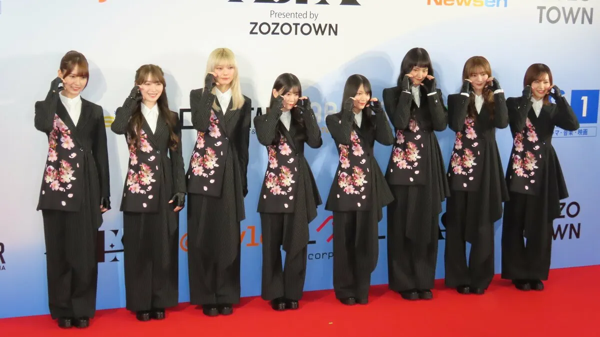 【櫻坂46】ASEA2025レッドカーペットに登場　披露する楽曲は「楽しさ溢れる櫻坂を見せれる」とアピール