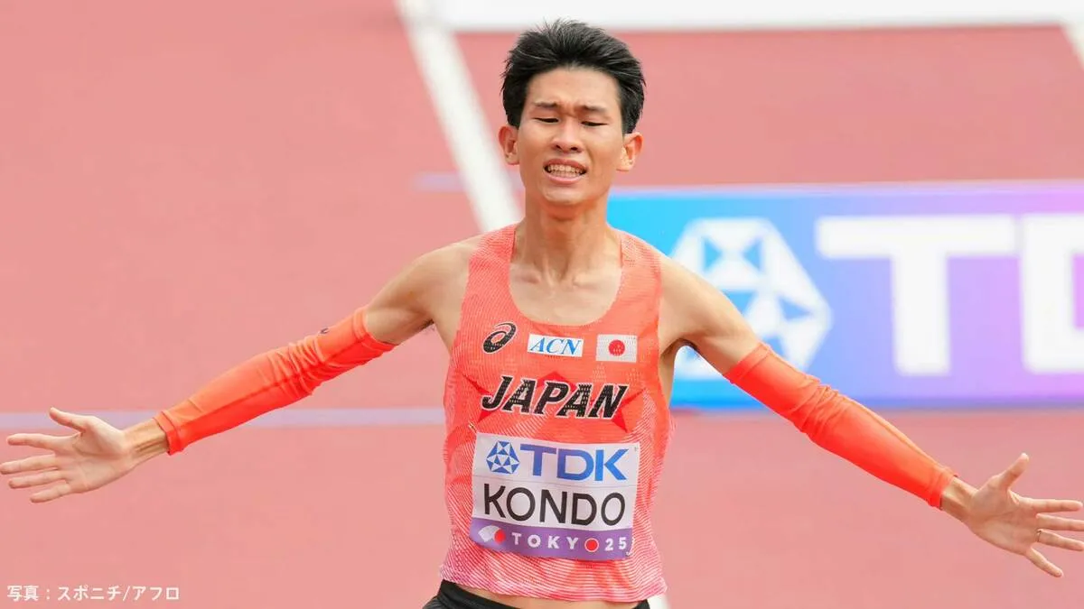 男子マラソン、近藤亮太が日本勢トップの11位　激走も日本男子12年ぶりの入賞ならず...小山23位、吉田34位【東京世界陸上】
