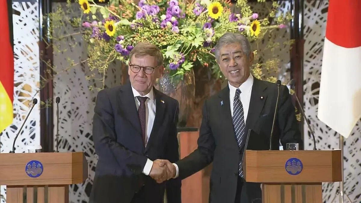 日本とドイツが初の外相戦略対話を開催　サプライチェーン強化など経済安保分野での協力推進を確認