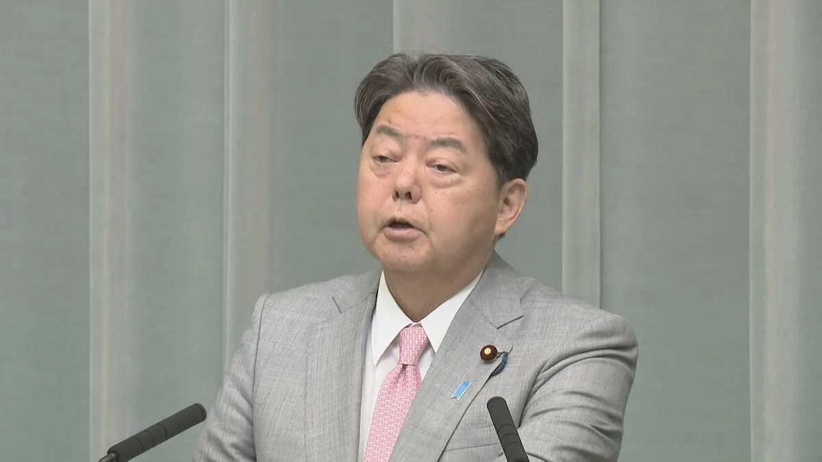 新ローマ教皇選出に林官房長官が祝意「良好な関係が一層発展することを希望」