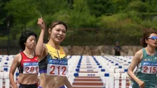 激戦の女子ハードル中島ひとみが12秒78で自己3番目の好記録「日本一を取ってアジア大会を決めたい」【関西実業団陸上】