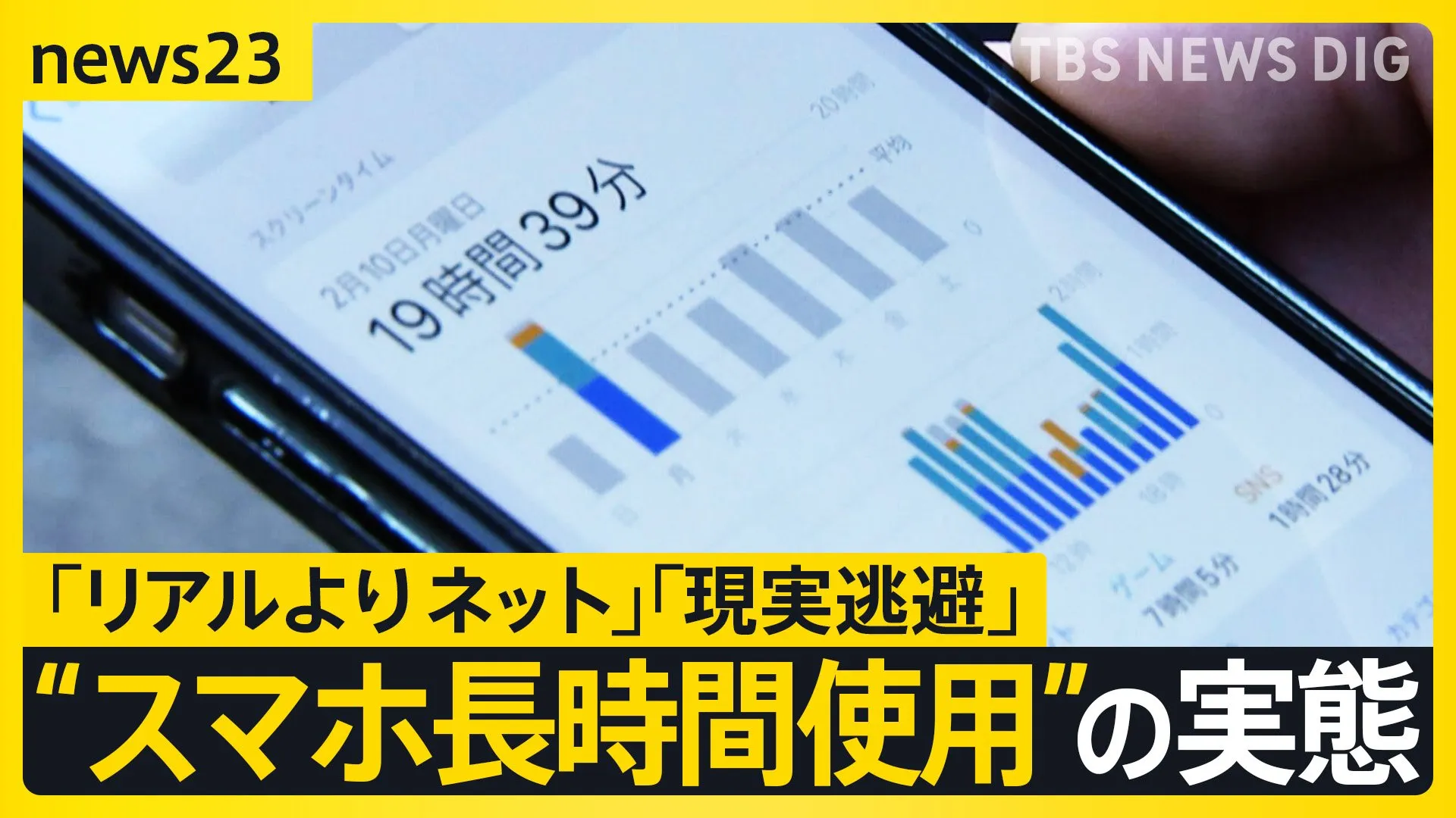 「1日17時間とか…」「スマホがなくなったら無理」 中高生の4人に1人がネット依存傾向か　なぜ子どもは長時間スマホ使用する？【news23】