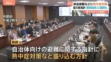 政府が津波避難などの指針に“熱中症対策”盛り込む方針 「原則徒歩避難」は変わらず…専門家からは疑問も「徒歩避難者は暑さで早期避難終了、車避難を前提に計画を」