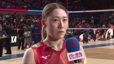 次戦、勝てば決勝ラウンド進出 ！ 石川真佑「全員で勢いよく元気よく戦って」佐藤淑乃「エナジーをもっと出して」【試合後コメント】