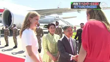 天皇皇后両陛下がオランダからベルギーに到着　皇太子エリザベート王女（24）が笑顔で出迎え　両陛下そろっての複数国訪問は24年ぶり