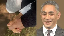 【 市川團十郎 】親子で手をつなぎ「もう半分大人ですから、そんなに心配する事ないんですが、」親心綴る