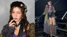 【 王林 】 “ガルアワ”で圧巻スタイル披露　個性派秋コーデで「おかげさまで秋をはじめました」 「圧倒的にかっこよかった」絶賛の声