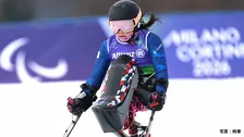村岡桃佳、大回転の1本目を終えメダル圏内の2位、2本目で大会3連覇の偉業に挑む　立位の本堂杏実は12位【ミラノパラ】