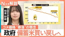 「焼け石に水」新米豊作で価格下落の懸念…なぜ今？政府が備蓄米21万トン買い戻す背景と今後の影響【Nスタ解説】