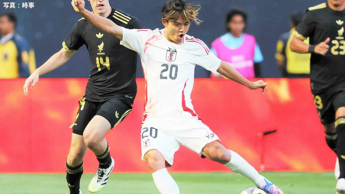 森保ジャパン、難敵メキシコとスコアレスドロー　久保、三笘、南野ら海外組がゴールに迫るも得点できず【国際親善試合】