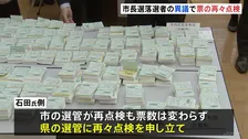 くじ引き当選の茨城・神栖市長選挙 きょう全3.3万票超の“再々点検” 落選候補が申し立て→再点検では票数変わらず→再度申し立て
