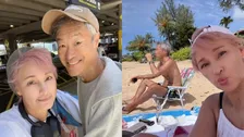 【 梅宮アンナ 】　ハワイ滞在動画で夫婦の日常を公開　夫・世継恭規氏との仲睦まじい姿に「こっちまで幸せ」の声