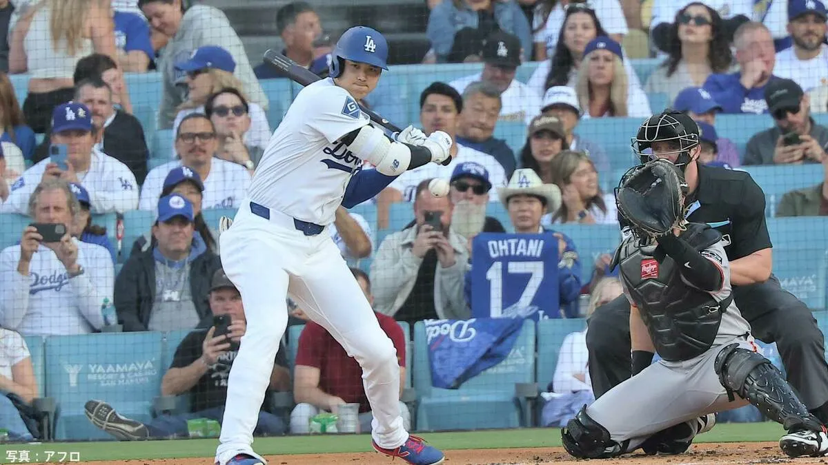 大谷翔平 9試合ぶり無安打と沈黙...ド軍、首位攻防初戦落とし同率首位に　山本由伸が5敗目、満塁弾浴び5回途中5失点の乱調