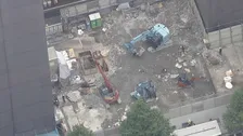 東京・中央区の工事現場で50代男性の首に鉄筋が刺さる　男性は心肺停止の状態か