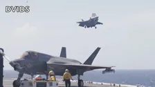 米軍のステルス戦闘機「F35」がイランの攻撃で緊急着陸か　米報道　空軍基地に着陸して兵士は無事